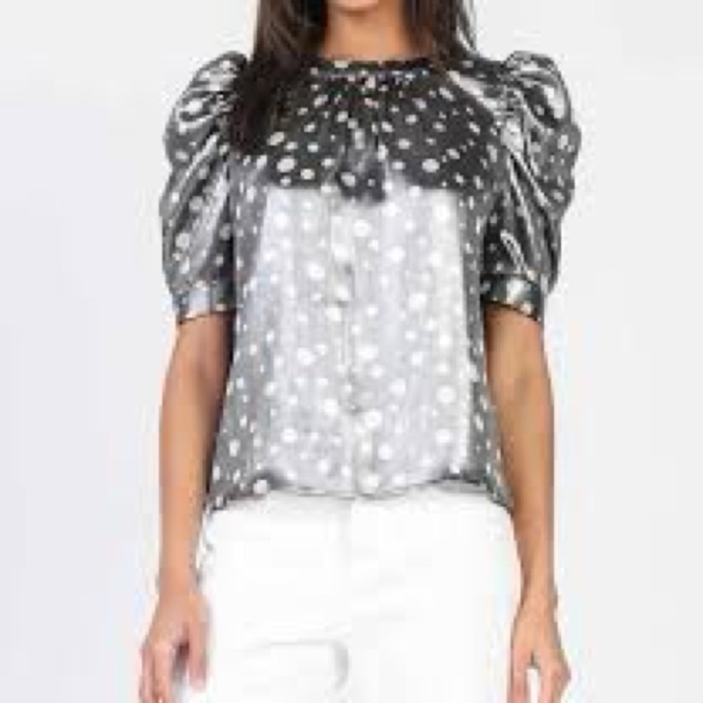 Current Air Polka Dot Top